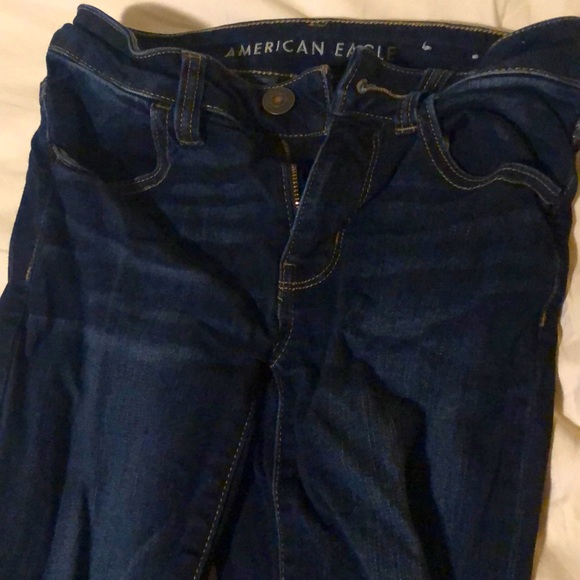 Dark Wash Skinny Jeans - Picture 1 of 4